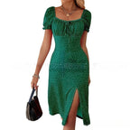 Capri Polka Dot Midi Dress