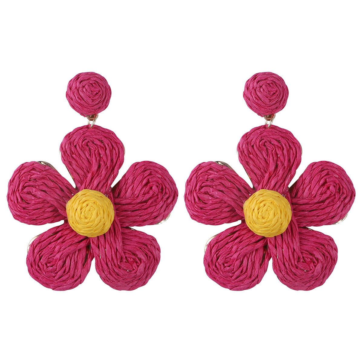 The Capri Raffia Earrings