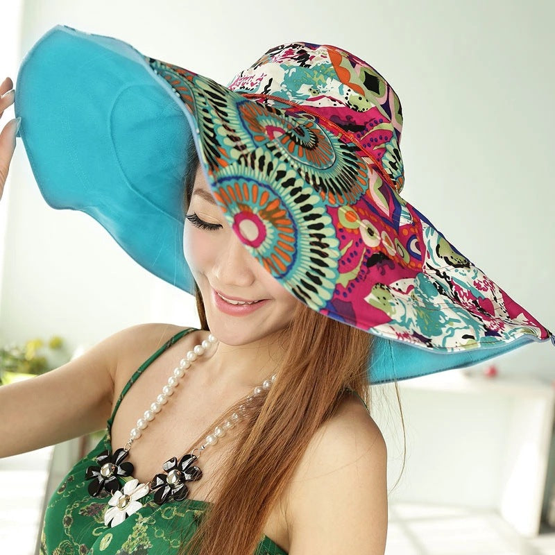 The Santorini Foldable Hat
