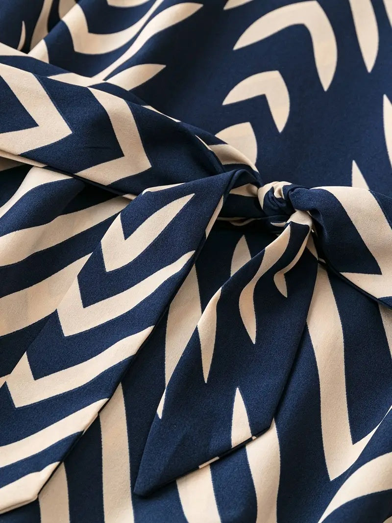 The Amalfi Stripe Dress