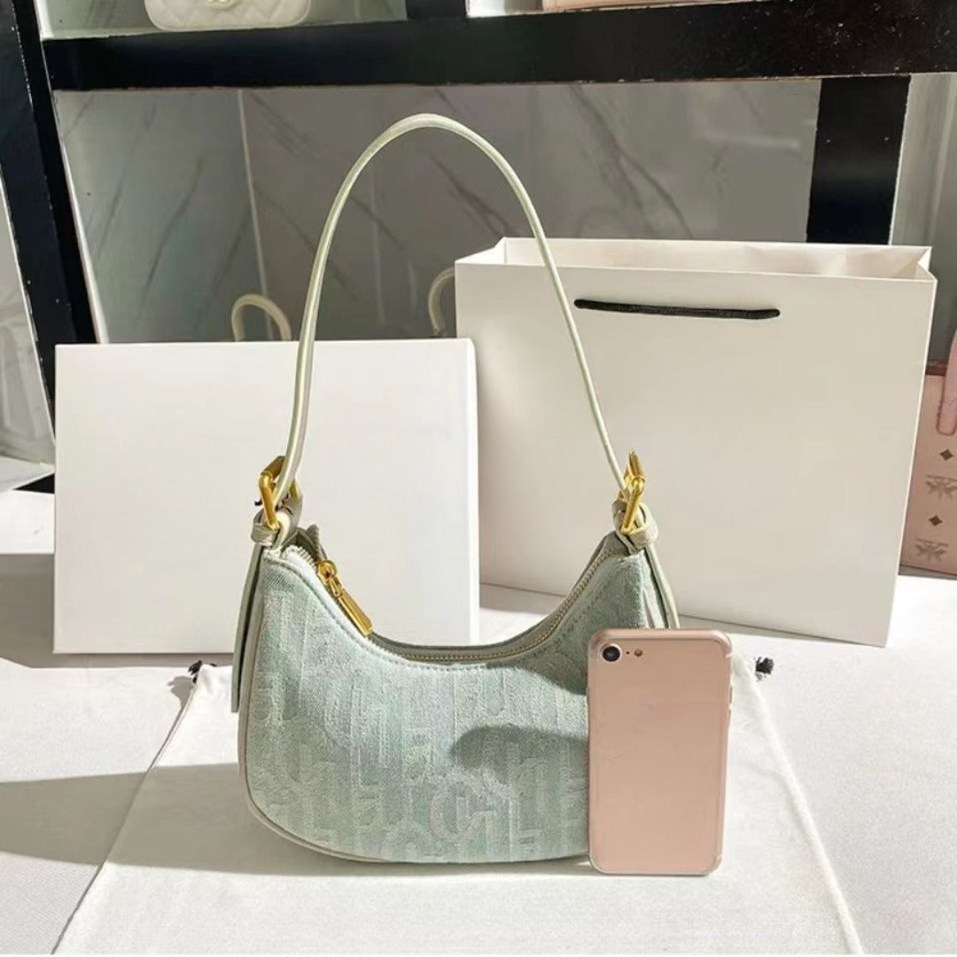The Bellagio Denim Shoulder Bag