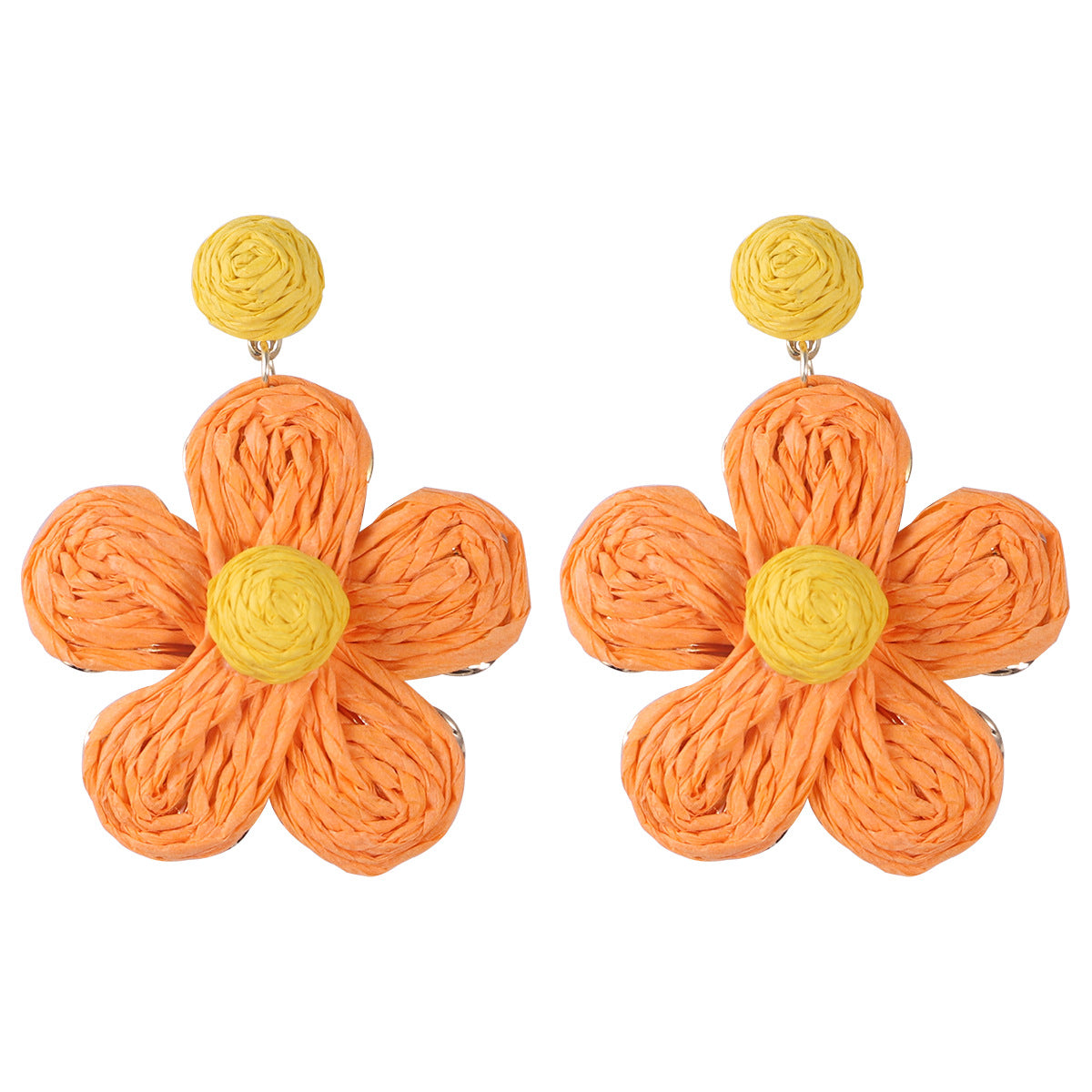 The Capri Raffia Earrings