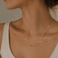Amalfi Minimalist Gold Necklace