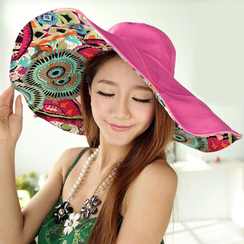 The Santorini Foldable Hat