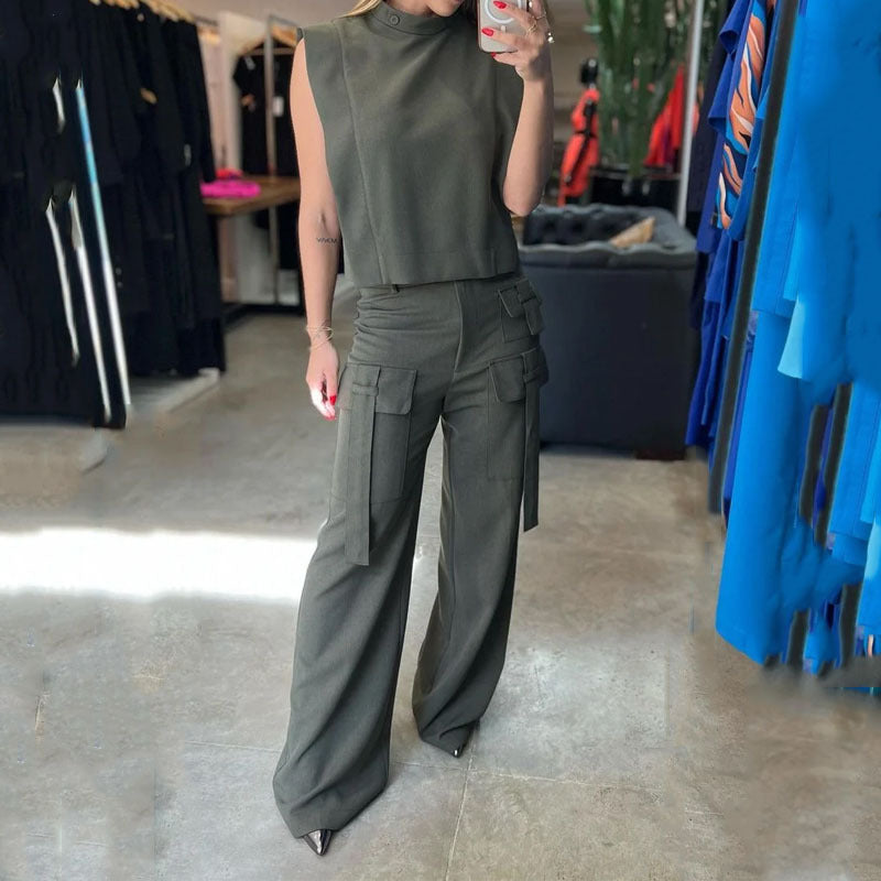The Monaco Sleeveless Set