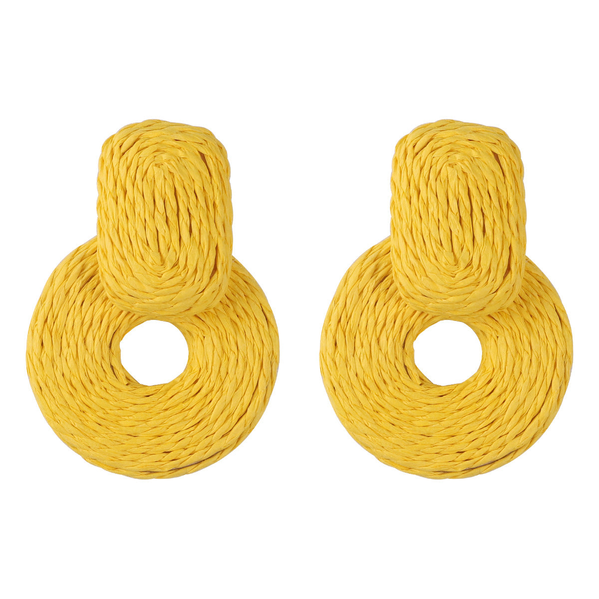 The Capri Raffia Earrings
