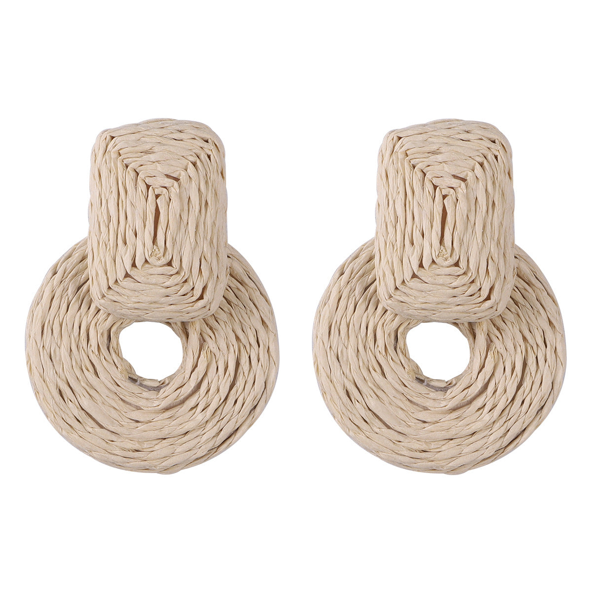 The Capri Raffia Earrings