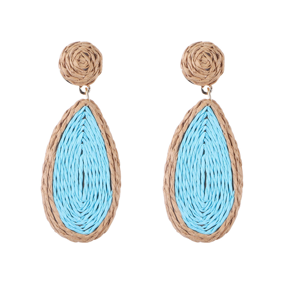 The Capri Raffia Earrings