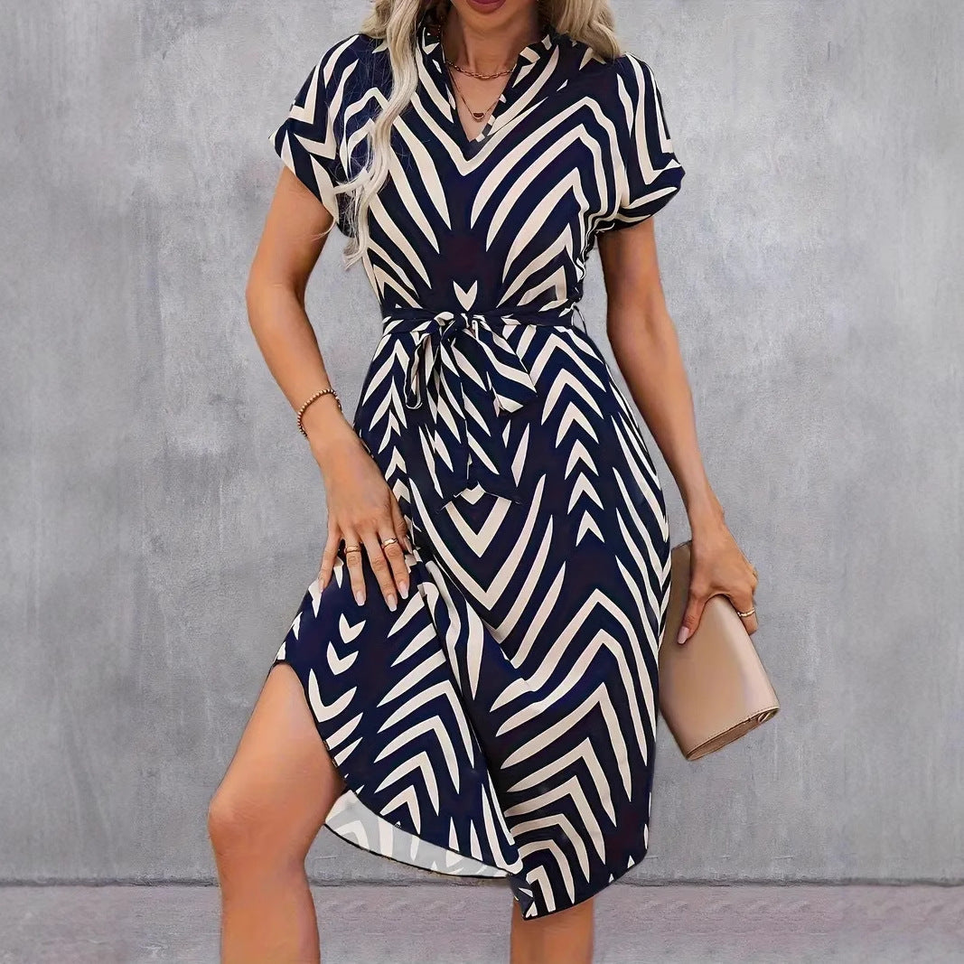 The Amalfi Stripe Dress