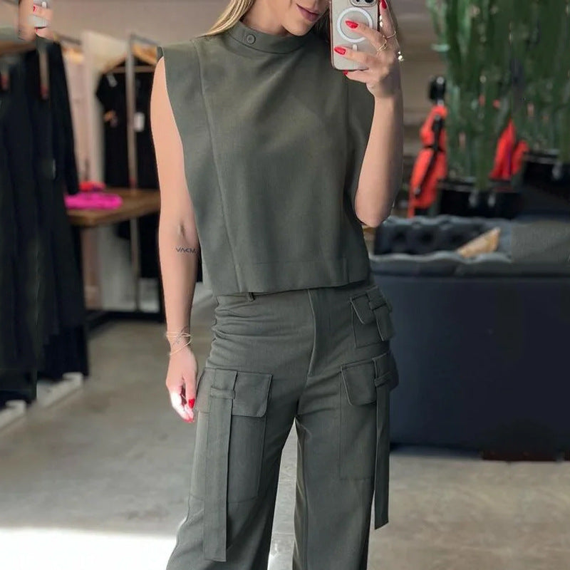 The Monaco Sleeveless Set