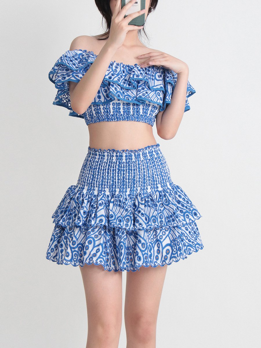 The Amalfi Ruffle Set