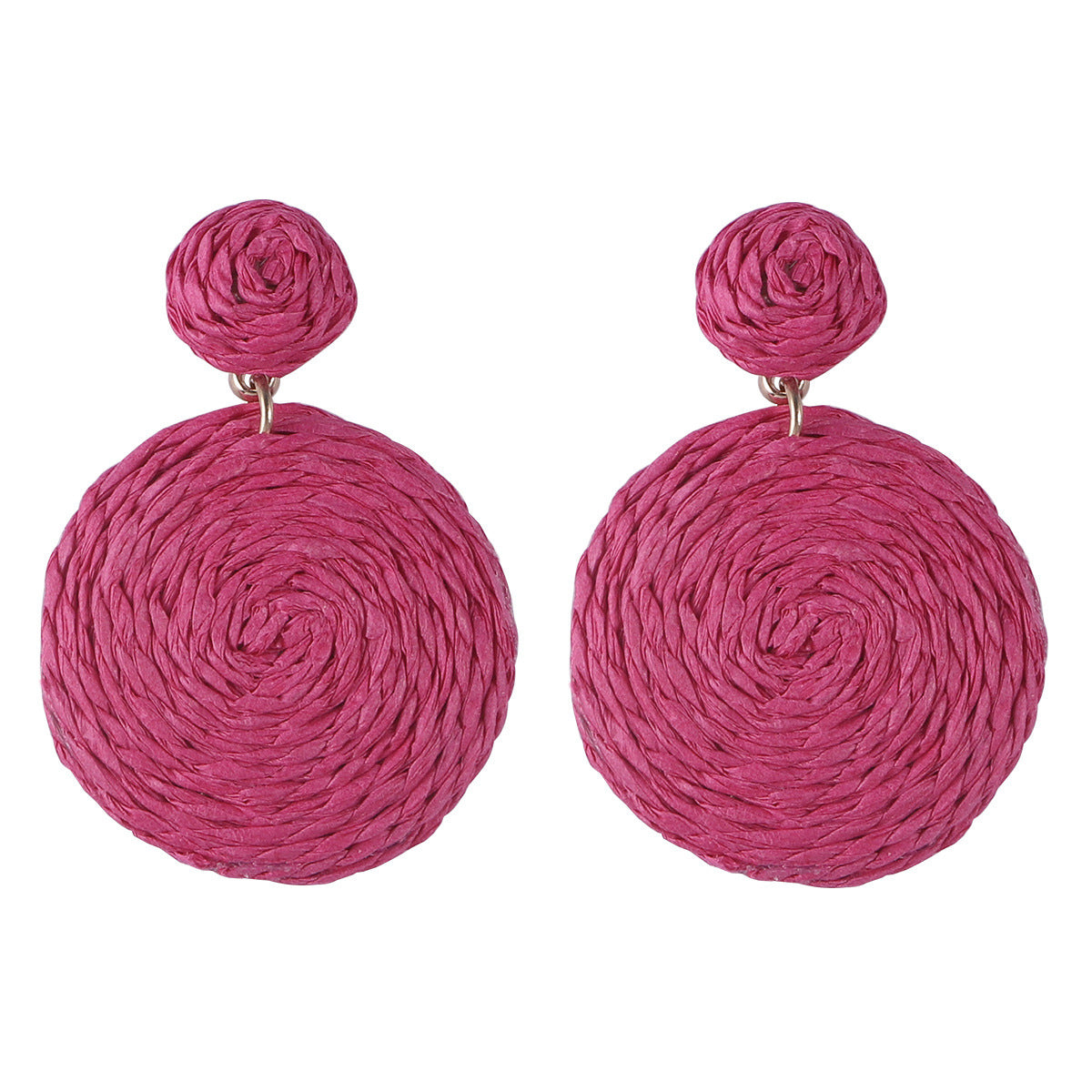 The Capri Raffia Earrings