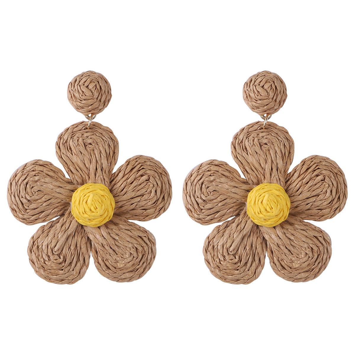 The Capri Raffia Earrings