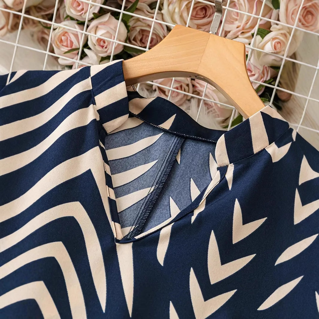 The Amalfi Stripe Dress
