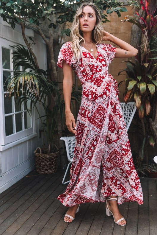 The Positano Chiffon Dress