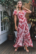 The Positano Chiffon Dress