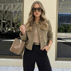 The Turin Cropped Tailored Jacket