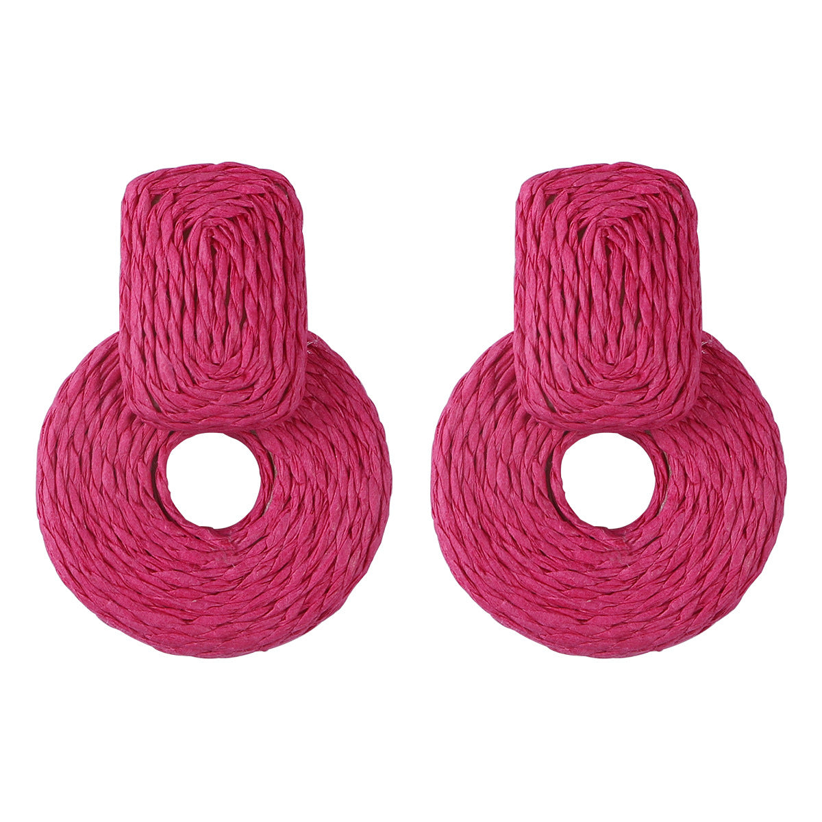 The Capri Raffia Earrings