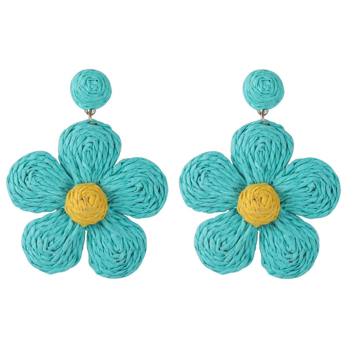 The Capri Raffia Earrings