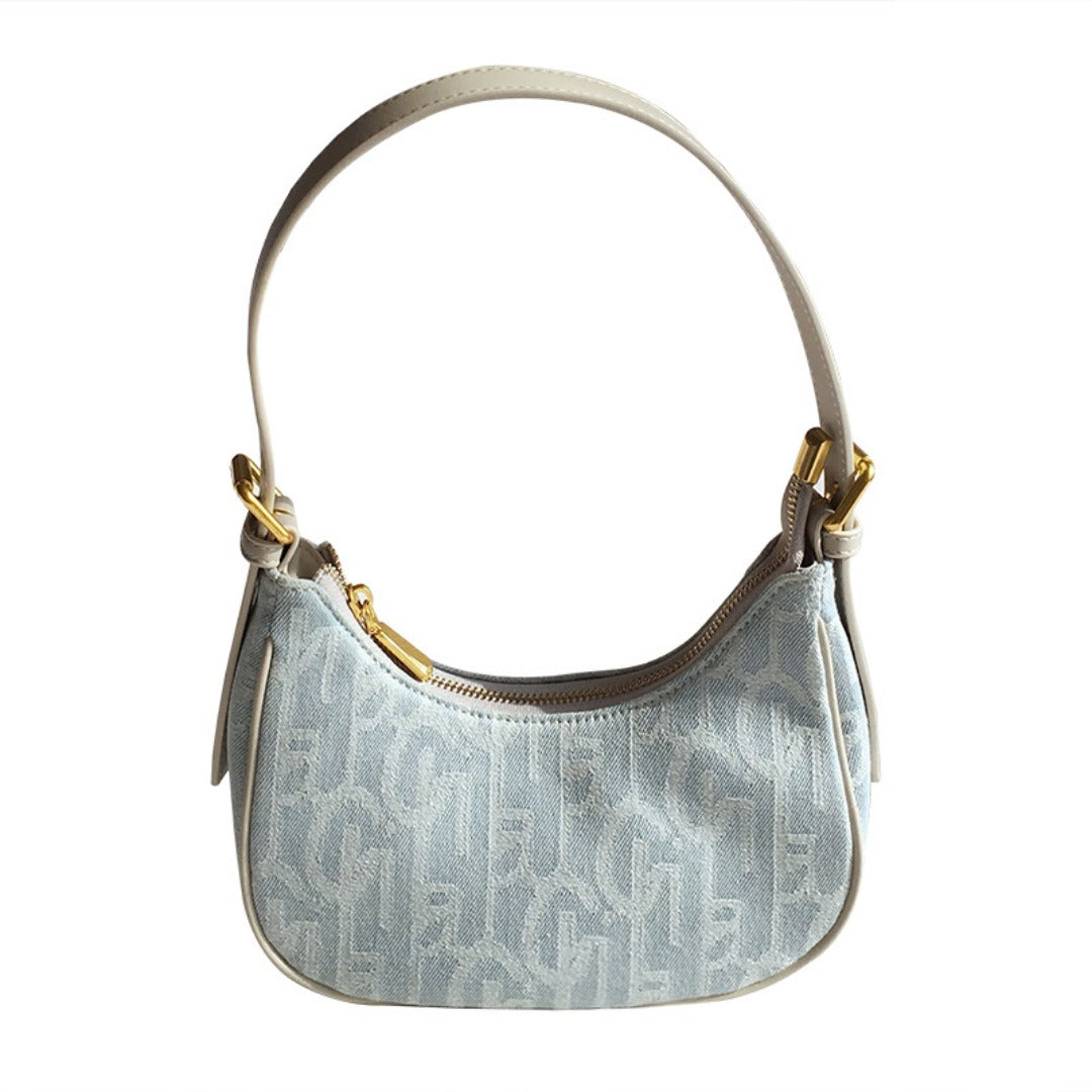 The Bellagio Denim Shoulder Bag
