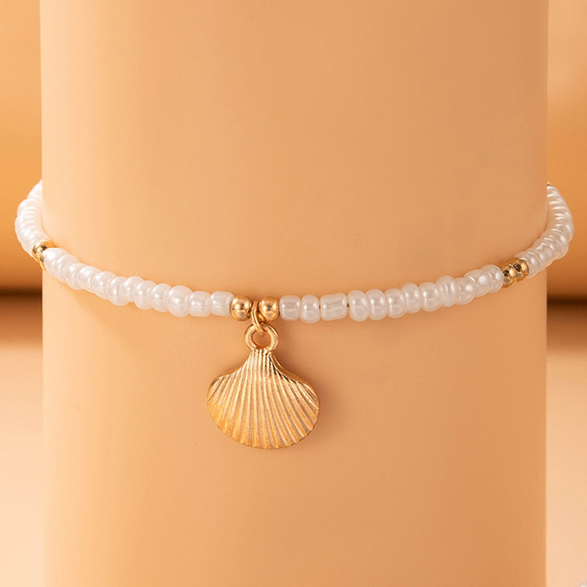 The Mykonos Shell Anklet
