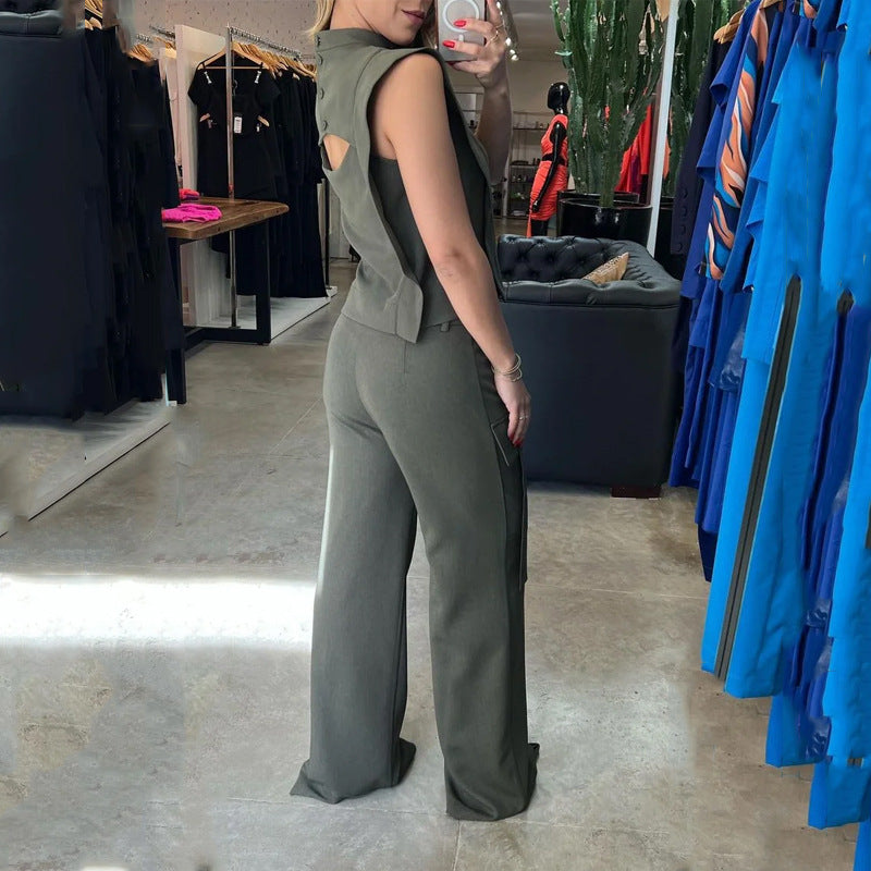 The Monaco Sleeveless Set