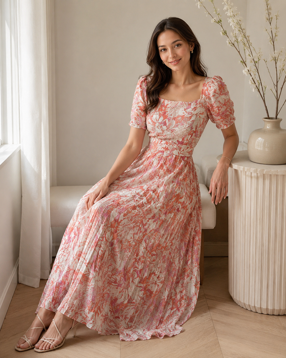 The Cannes Chiffon Dress