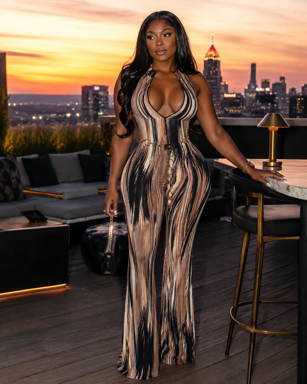 The Monaco Halter Jumpsuit
