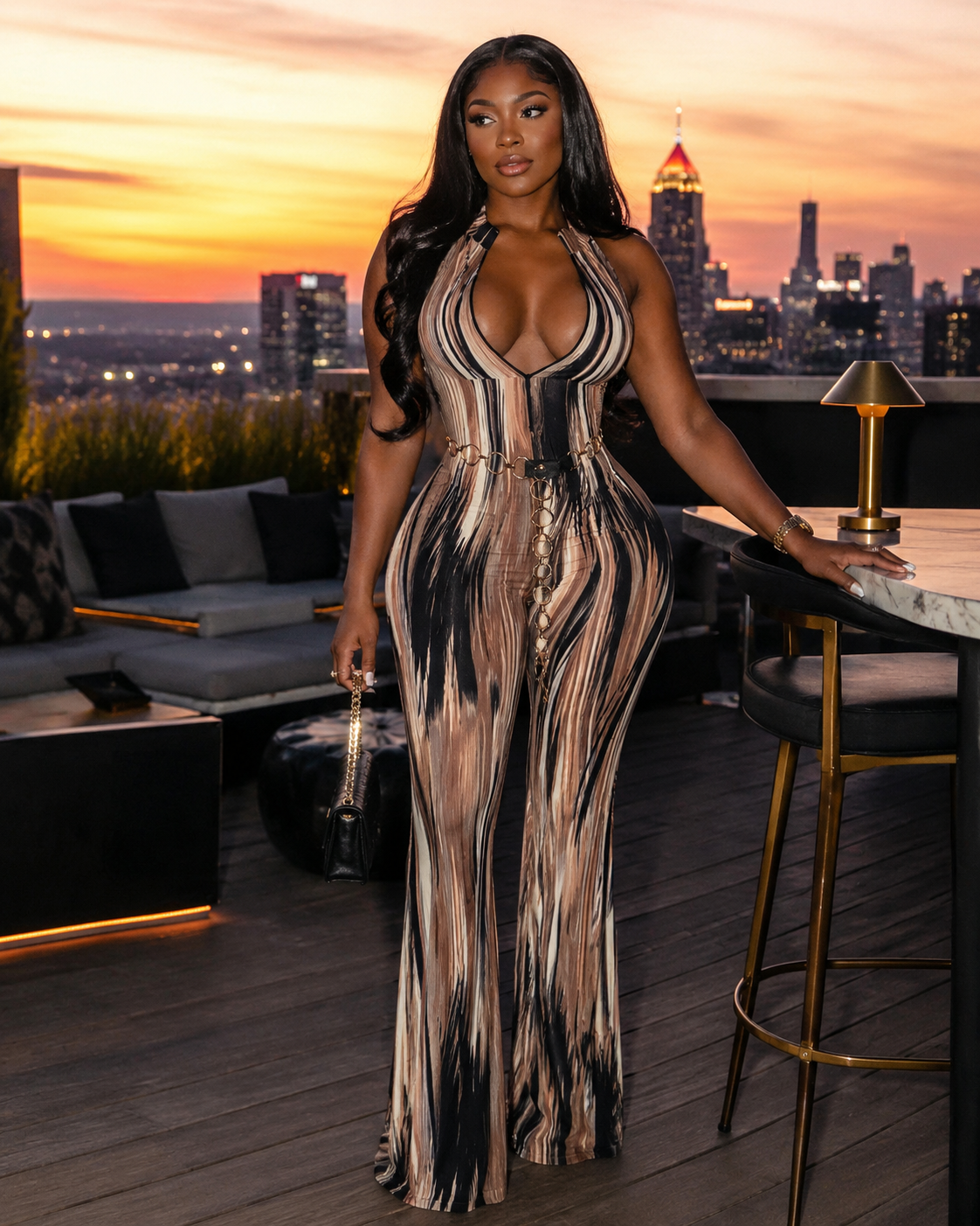 The Monaco Halter Jumpsuit