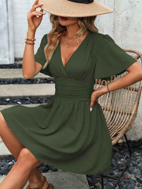 The Siena Flutter Mini Dress