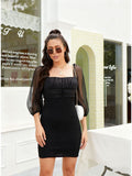 The Verona Chiffon Mini Dress