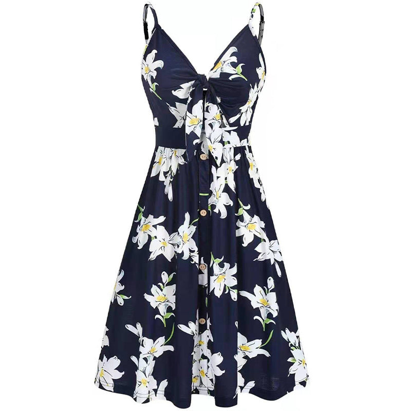 The Taormina Floral Midi Dress