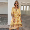 The Ravello Bohemian Midi Dress