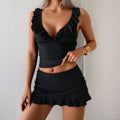 Monaco Ruffle Two-Piece Swim Set