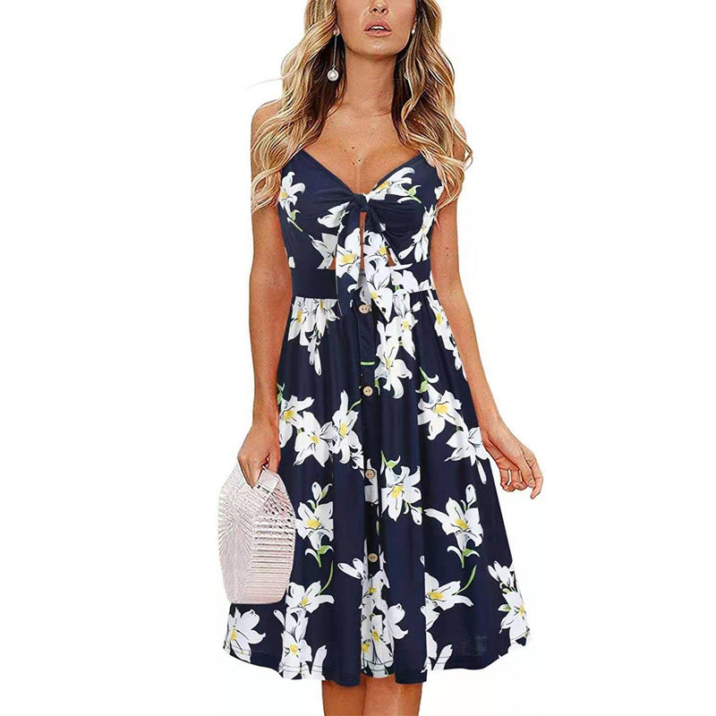 The Taormina Floral Midi Dress