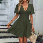 The Siena Flutter Mini Dress