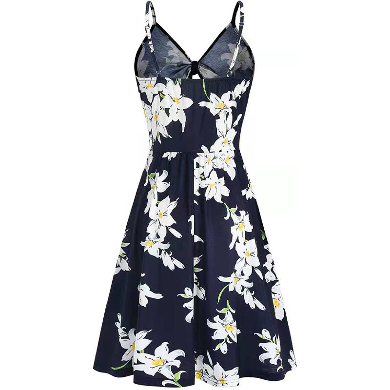 The Taormina Floral Midi Dress