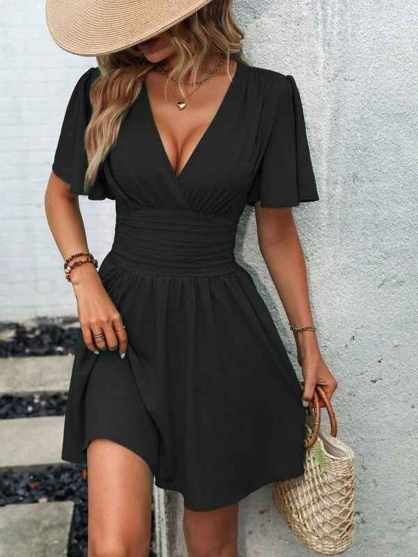 The Siena Flutter Mini Dress