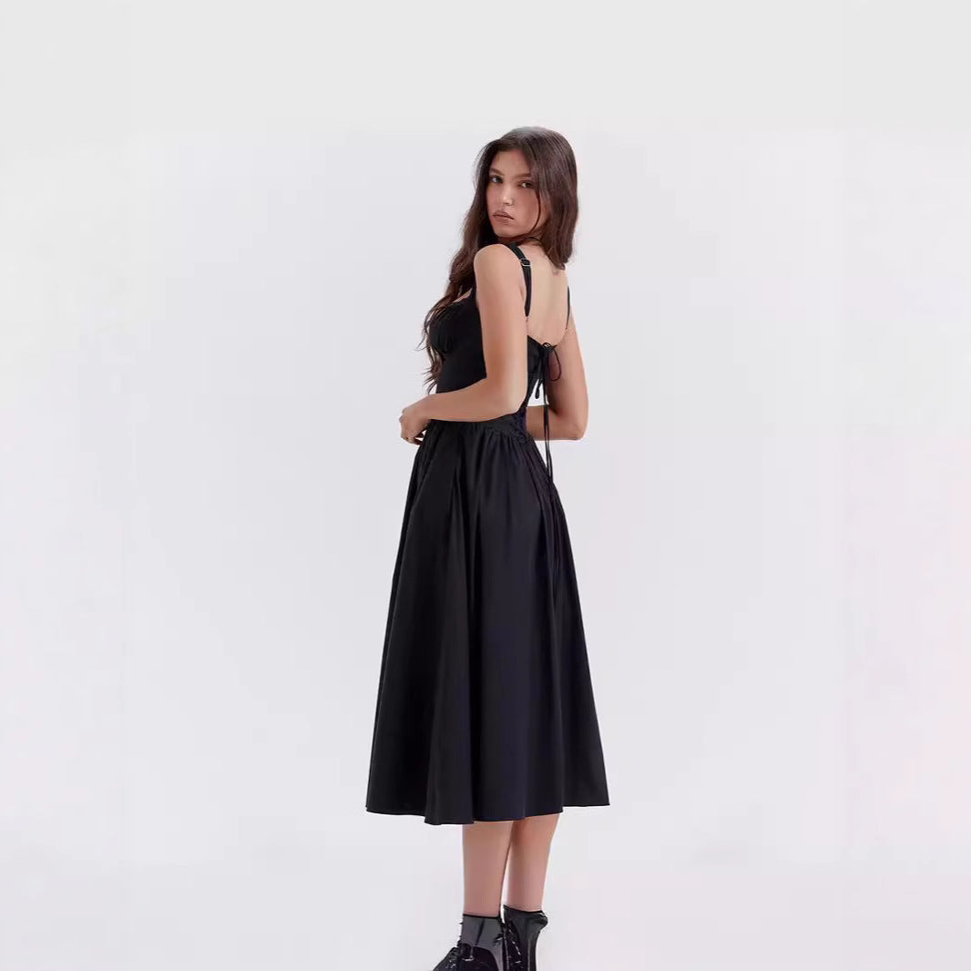 The Saint-Tropez Halter Midi Dress