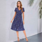 The Portofino Floral Midi Dress
