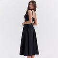 The Saint-Tropez Halter Midi Dress