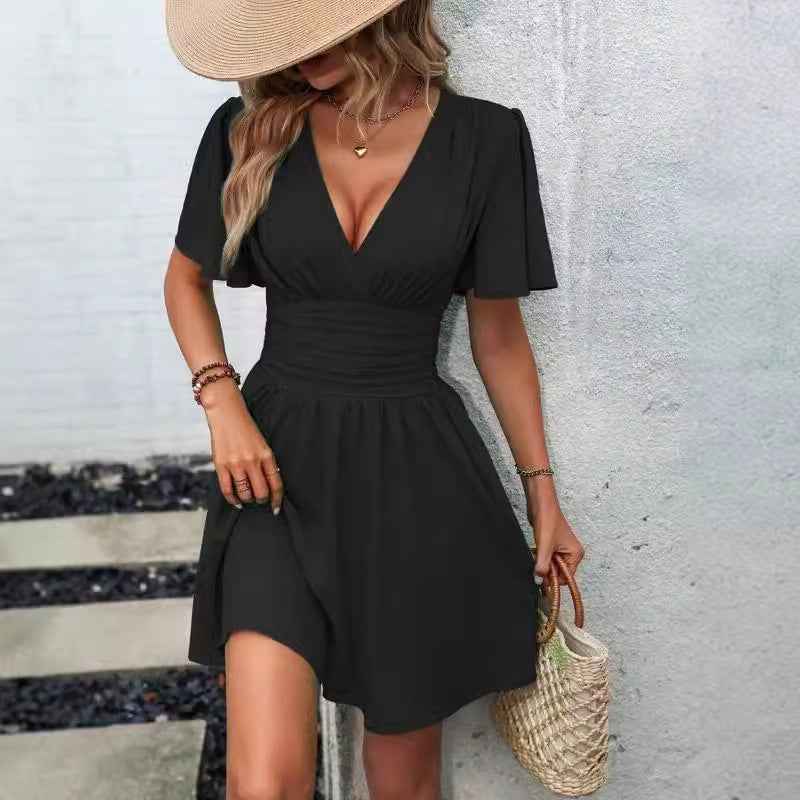 The Siena Flutter Mini Dress