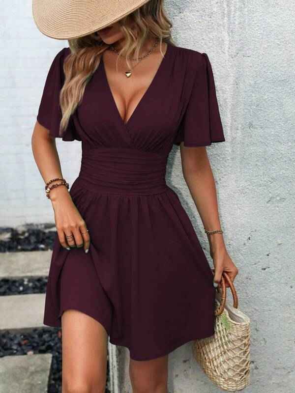 The Siena Flutter Mini Dress