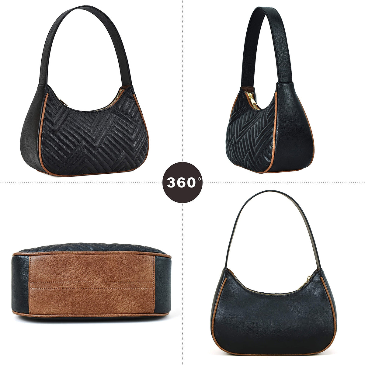 The Verona Quilted Shoulder Bag