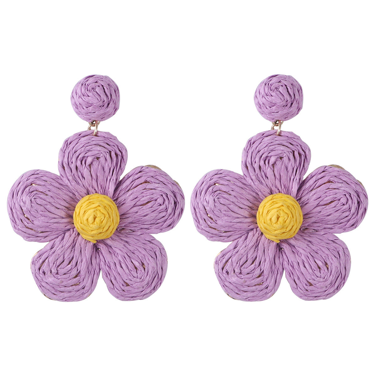 The Capri Raffia Earrings