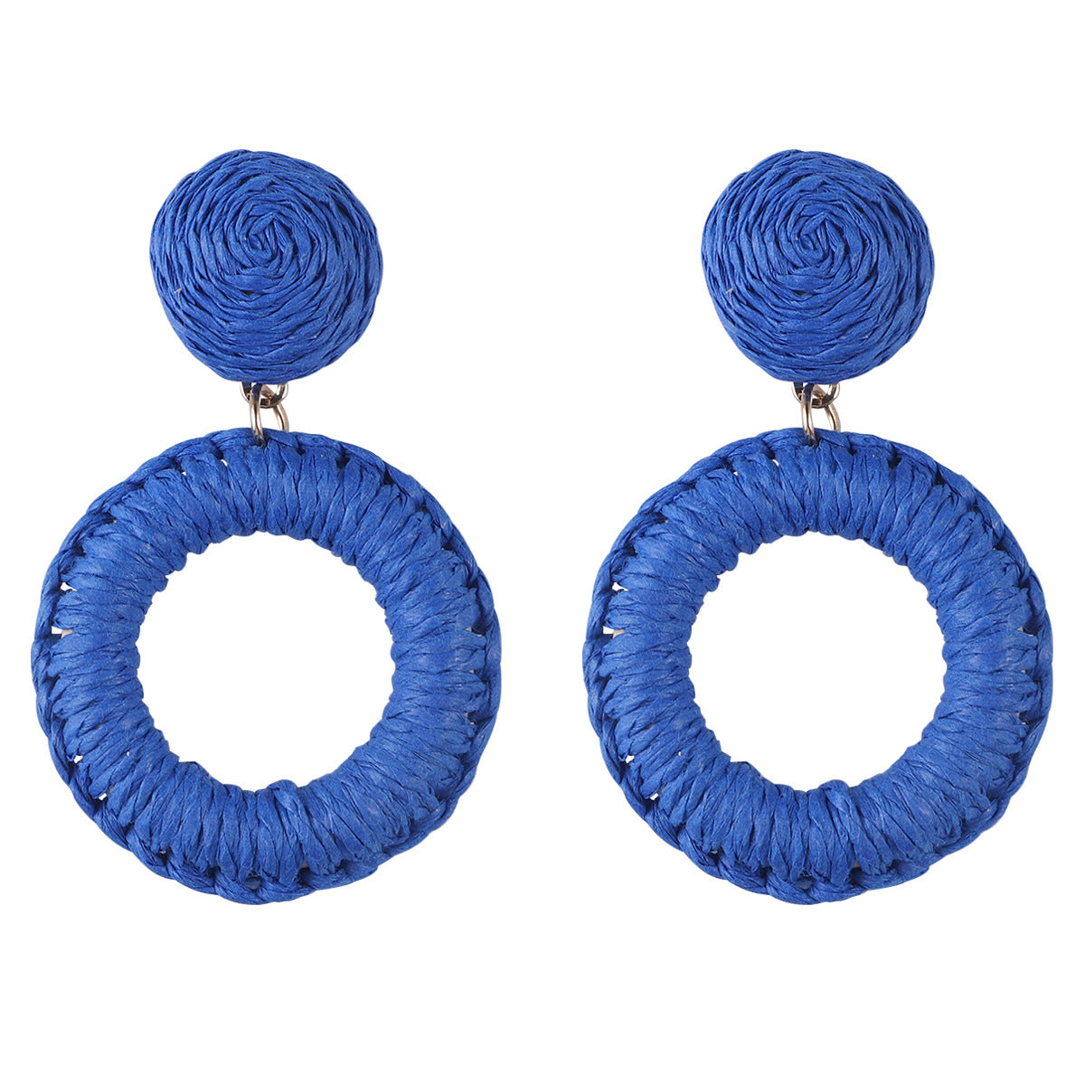 The Capri Raffia Earrings