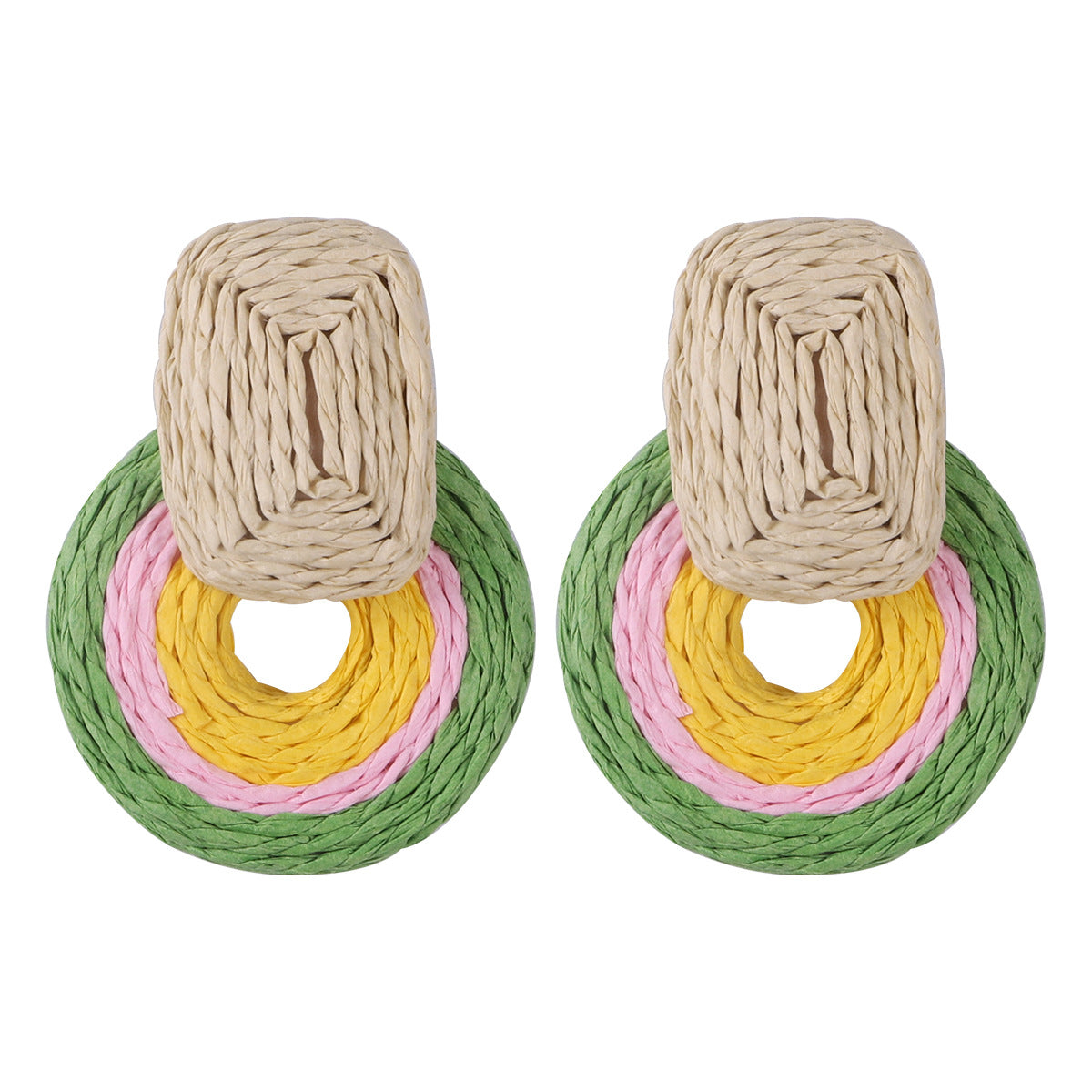 The Capri Raffia Earrings