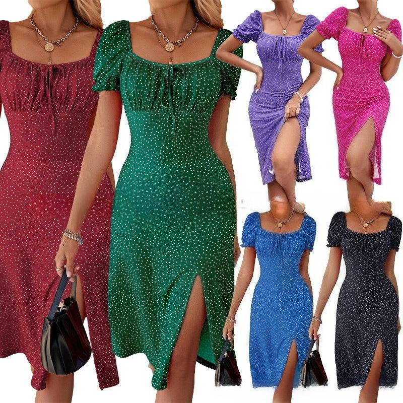 Capri Polka Dot Midi Dress