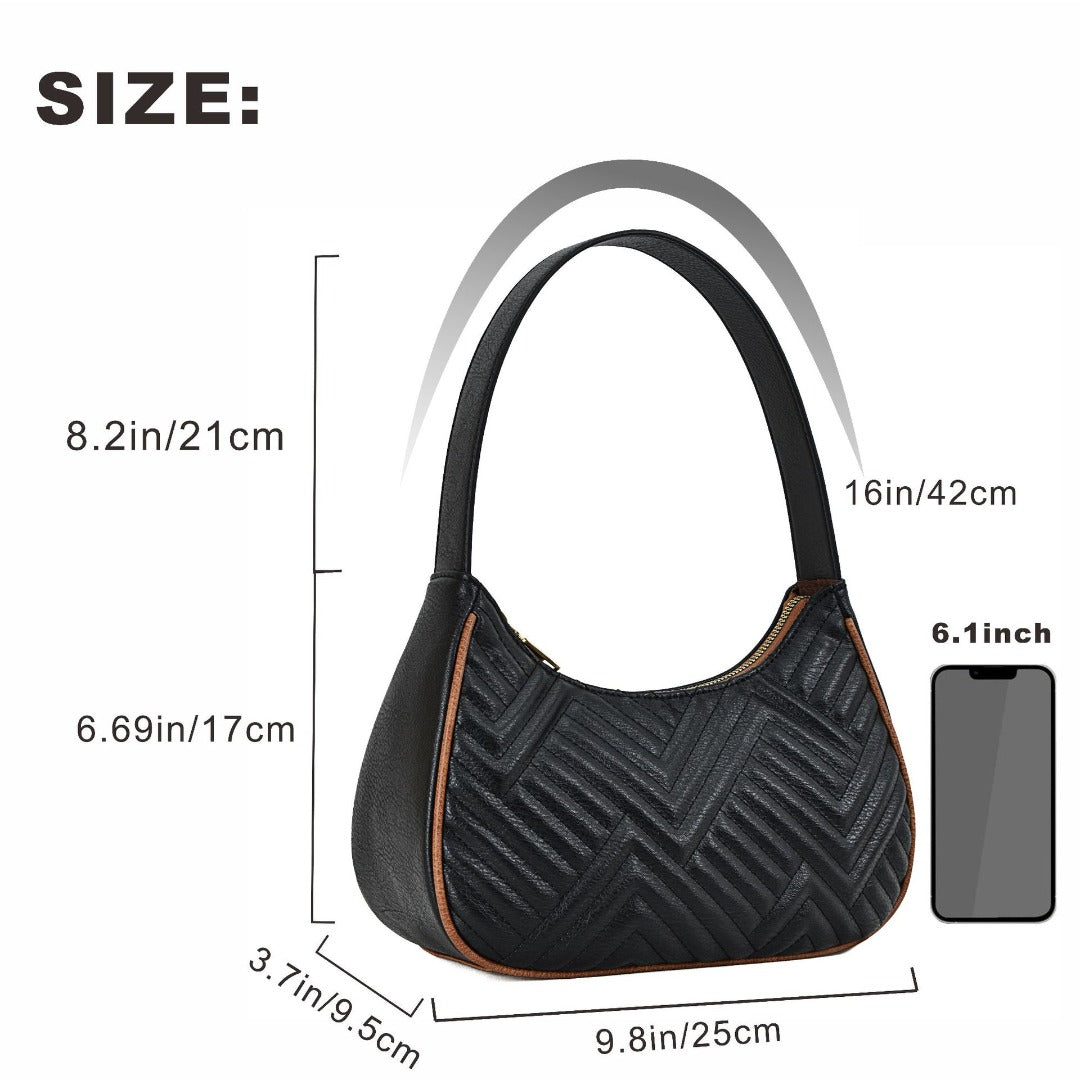 The Verona Quilted Shoulder Bag