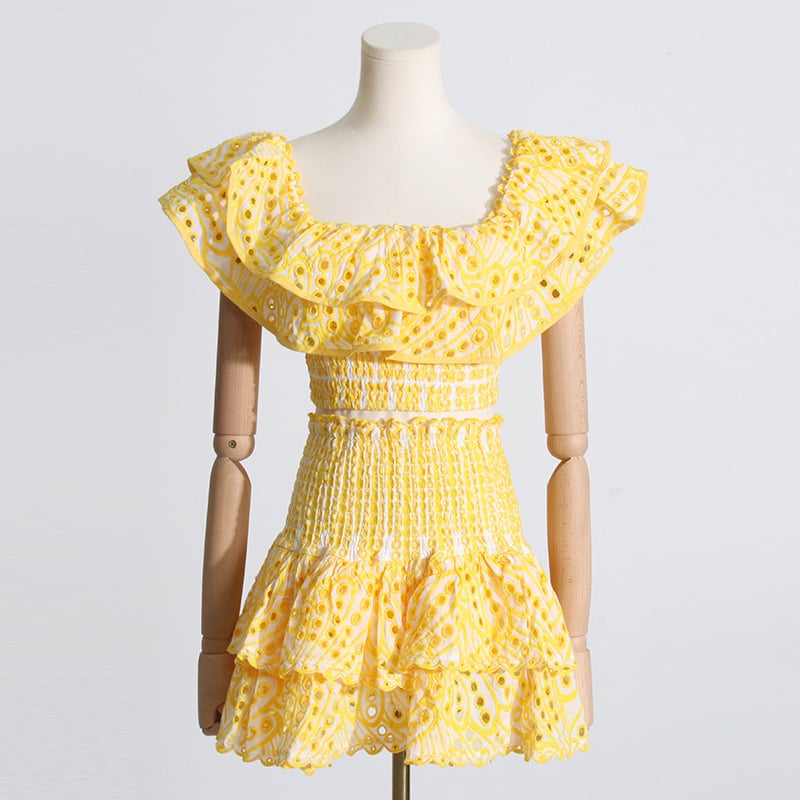 The Amalfi Ruffle Set